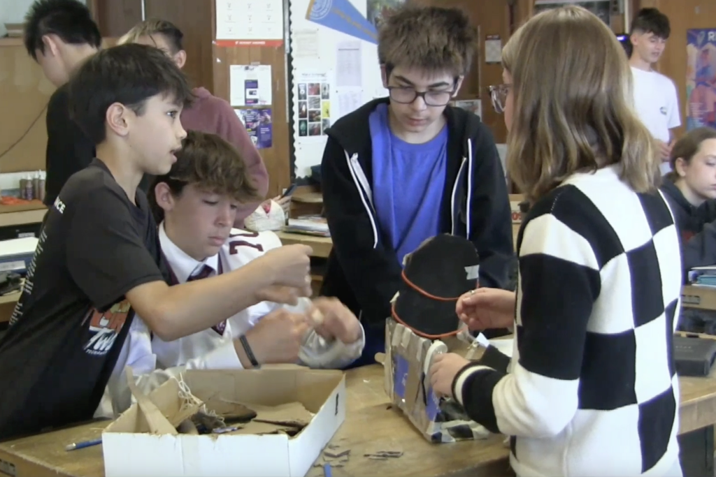 Trojan Watch spotlights middle school Project Lead the Way program